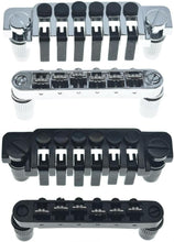 Load image into Gallery viewer, Premium Tune-O-Matic Bridge with Roller Saddles &amp; TP-6 Tailpiece for Epiphone