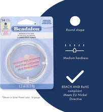 Load image into Gallery viewer, 500 ft Silver Plated Copper Jewelry Wire - 22 Gauge - Easy for Beginners &amp; Pros
