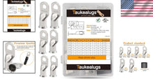 Load image into Gallery viewer, 48PCS UL Certified Copper Cable Ends Kit - AWG 1/0 2/0 4/0 with Shrink Tubing