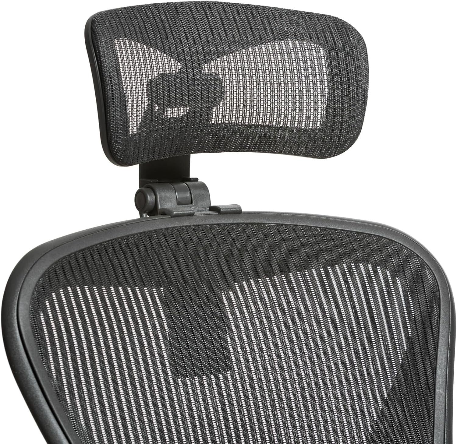 Ergonomic Onyx Headrest for Herman Miller Aeron Chair - Adjustable Comfort