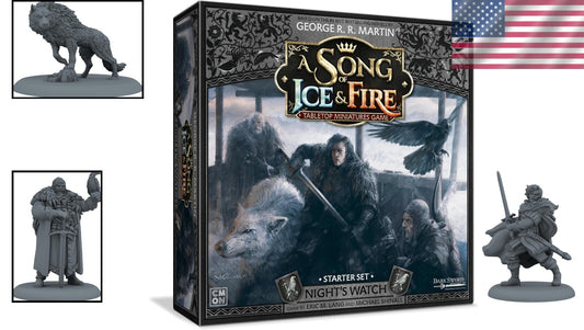 Strategic Miniatures Game - A Song of Ice & Fire Night's Watch Adventure Await