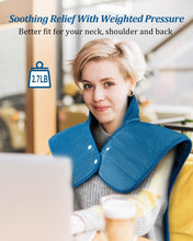 Load image into Gallery viewer, 6 Heat Settings &amp; Plush Weighted Heating Pad - Perfect for Ultimate Relaxation