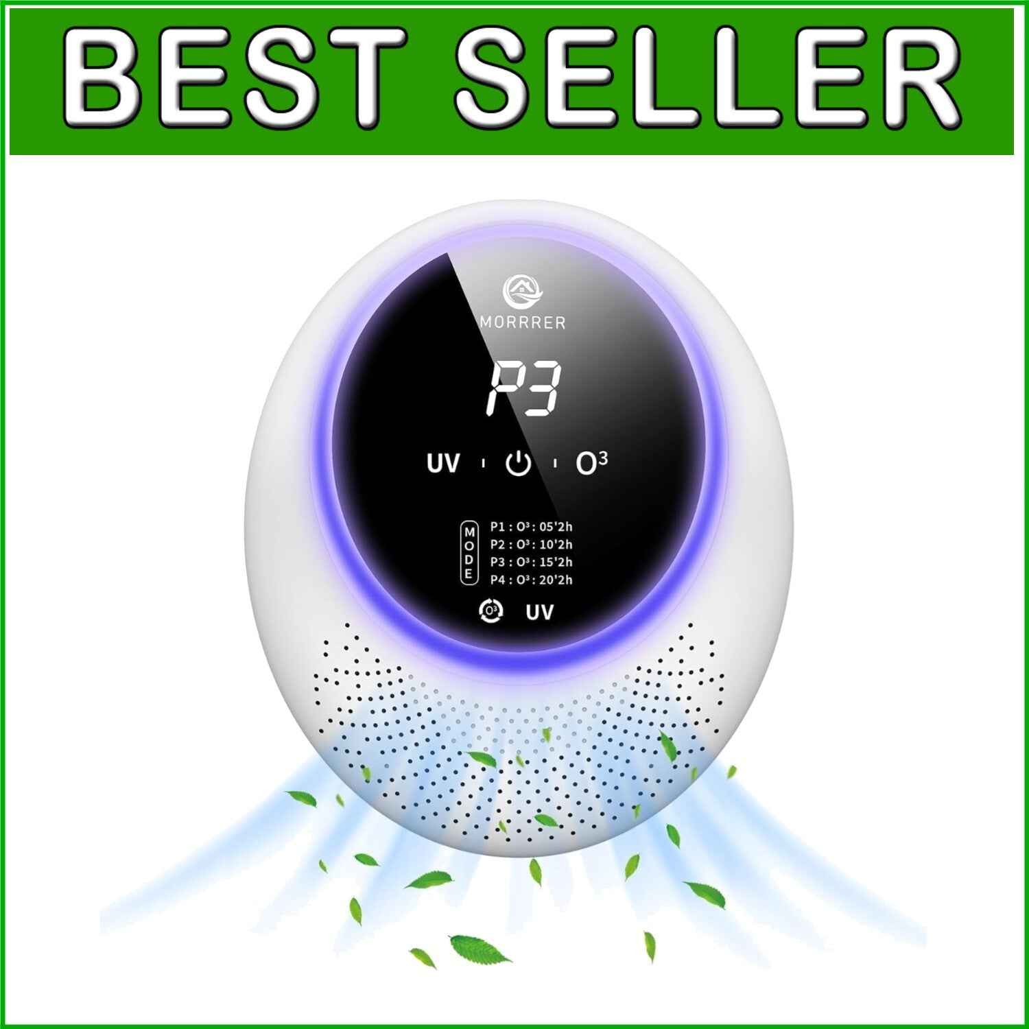 99% Odor Eliminator: Advanced Portable Pet Deodorizer for Home & Litter Box