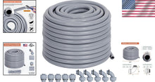 Load image into Gallery viewer, Premium 1/2" Liquid-Tight PVC Conduit Kit for Versatile Electrical Installations