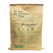 Load image into Gallery viewer, Nutritious Organic Black Rice - Whole Grain, Gluten-Free &amp; Vegan - 11lb Bag