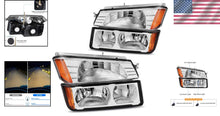 Load image into Gallery viewer, Direct Fit Headlight Assembly with Amber Reflector for Chevy Avalanche 2002-2006