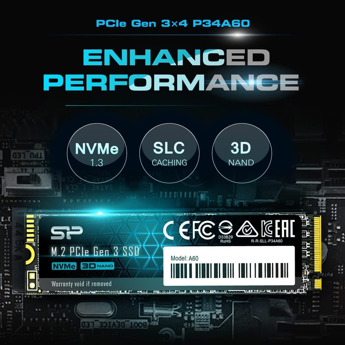 Fast 1TB Silicon Power NVMe SSD - Transform Your Computing Experience