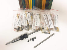 Load image into Gallery viewer, 27-Piece Slimline Pen Kit Bundle with Assorted Spectraply Wood - Create Your Own