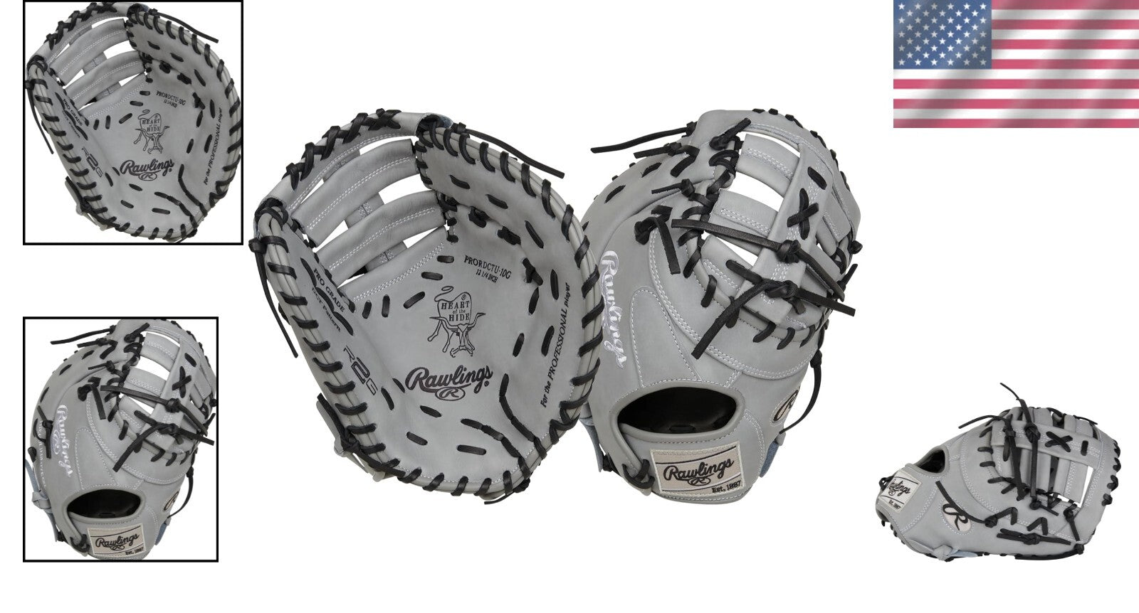 Advanced Break-In Heart of The Hide Baseball Glove - Left Hand Throw 12.25"