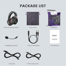 Load image into Gallery viewer, Immersive USB Gaming Headset with 7.1 Surround Sound &amp; Detachable Microphone