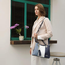 Load image into Gallery viewer, Elegant Women's Satchel - 8 Pockets, Quality PU Leather, Perfect for Gifting