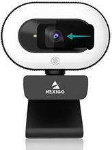 Load image into Gallery viewer, Professional Webcam with Video Capture at 1080P, Automated Focus &amp; Privacy Cover