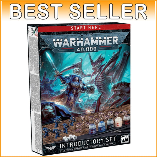 Begin Your Warhammer 40K Journey: 2023 Intro Set with Space Marines and Tyranids