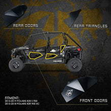 Load image into Gallery viewer, High-Grade Aluminum Door Panel Inserts Kit for 2014-2022 Polaris RZR Models