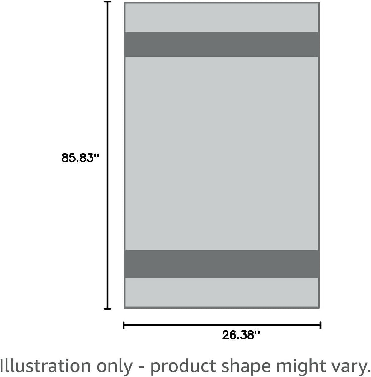 Eco-Friendly Quick Dry Microfiber Towel for Yoga & Workout - 72 Inches Long