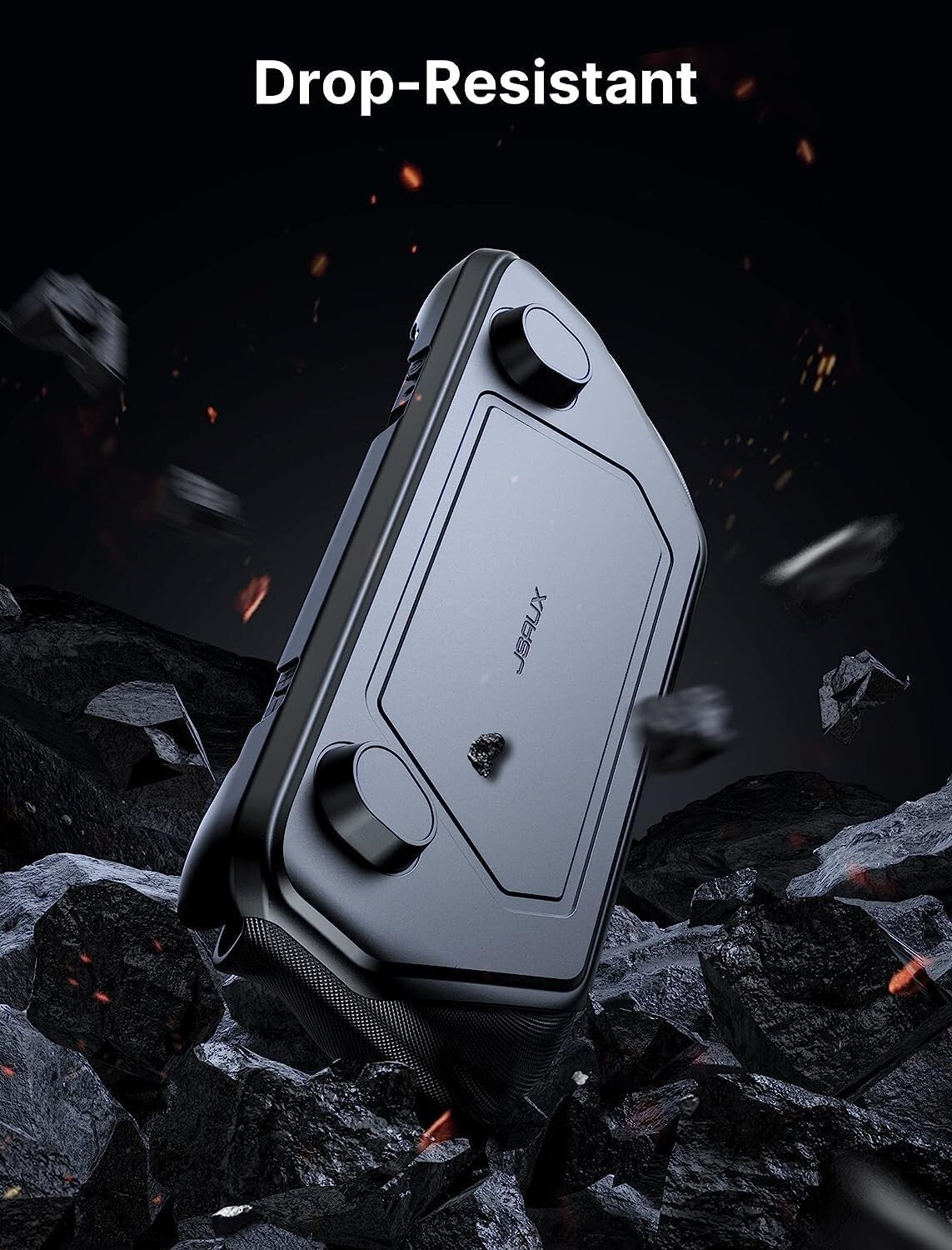 Customizable Steam Deck Protective Case with Cooling Fan & Lightweight Design