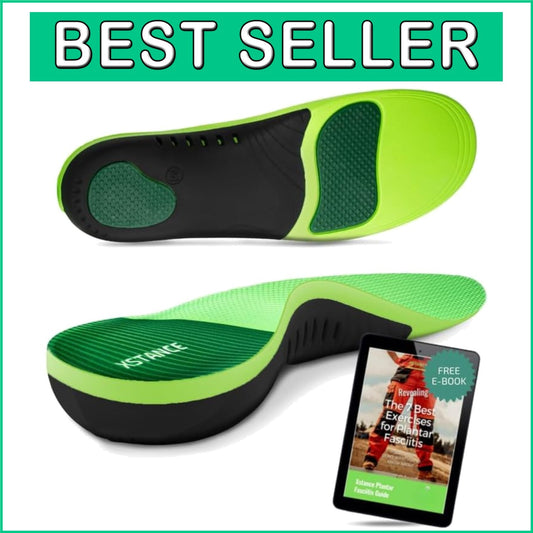 Arch Support Insoles for Flat Feet & Overpronation - Lasts up to 24 Months