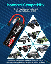 Load image into Gallery viewer, 2 Pack 7200mAh 2S Lipo Battery for High-Speed RC Racing - Hard Case Protection