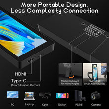 Load image into Gallery viewer, Multi-Function Touchscreen Monitor - 8.8" IPS Display for Gaming &amp; Monitoring