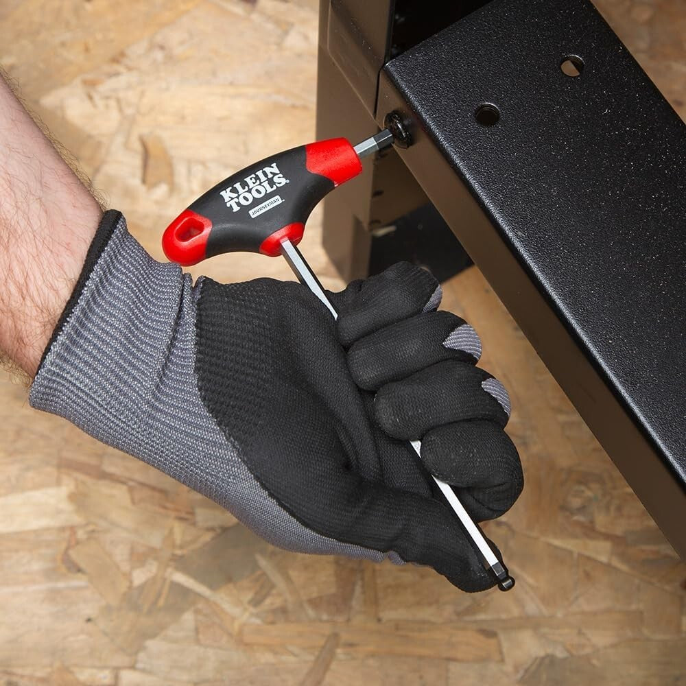 Alloy Steel Ball End Hex Key Set - 6-Inch Blades, 10-Piece Professional Kit