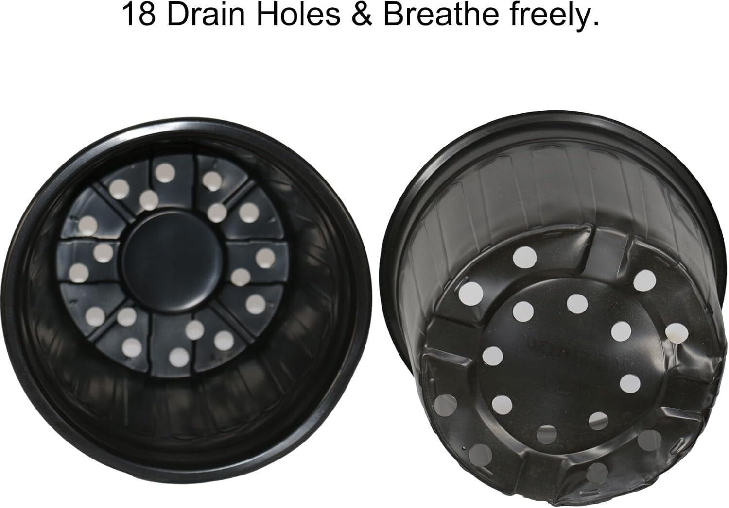 Versatile 3 Gallon Plant Containers with Labels - Ideal for Seedlings & Cuttings