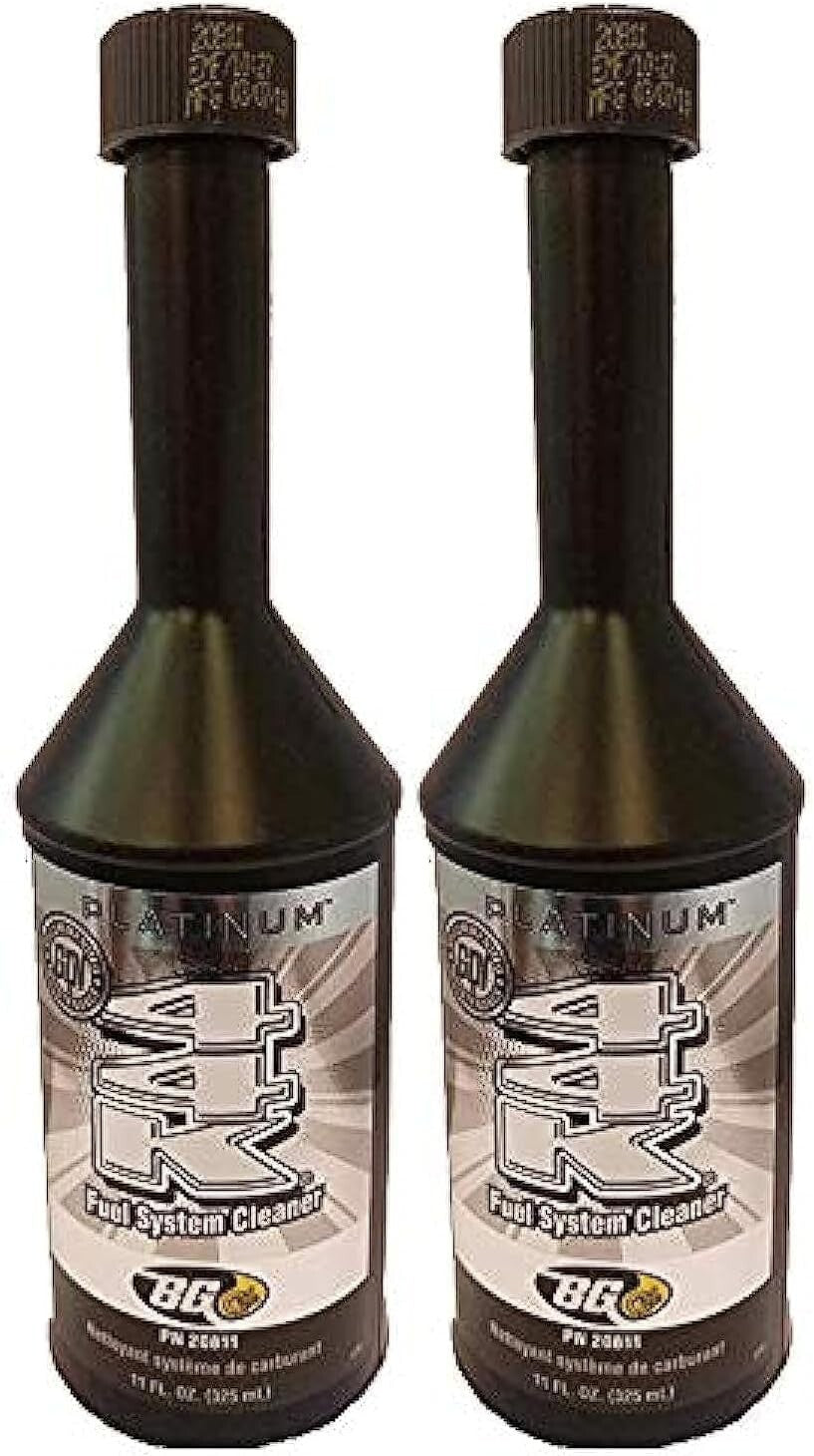 New 44K Platinum Fuel System Cleaner - 2 Bottles for Enhanced Engine Performance