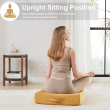 Load image into Gallery viewer, Geometric Design Memory Foam Floor Pillows - Perfect for Relaxation