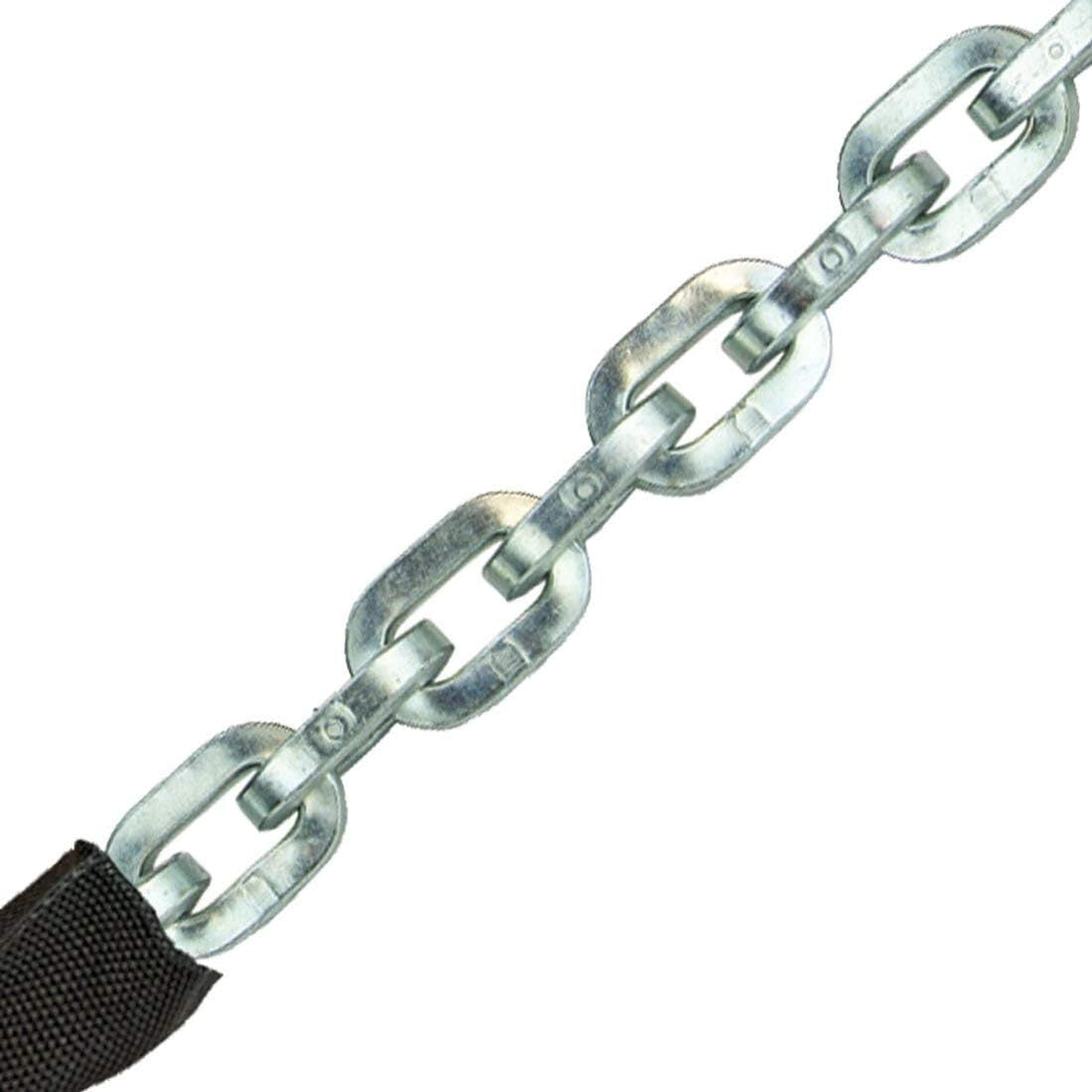 5/16 Inch x 6 Foot Anti-Theft Chain - Ultimate Protection for Motorcycles & More