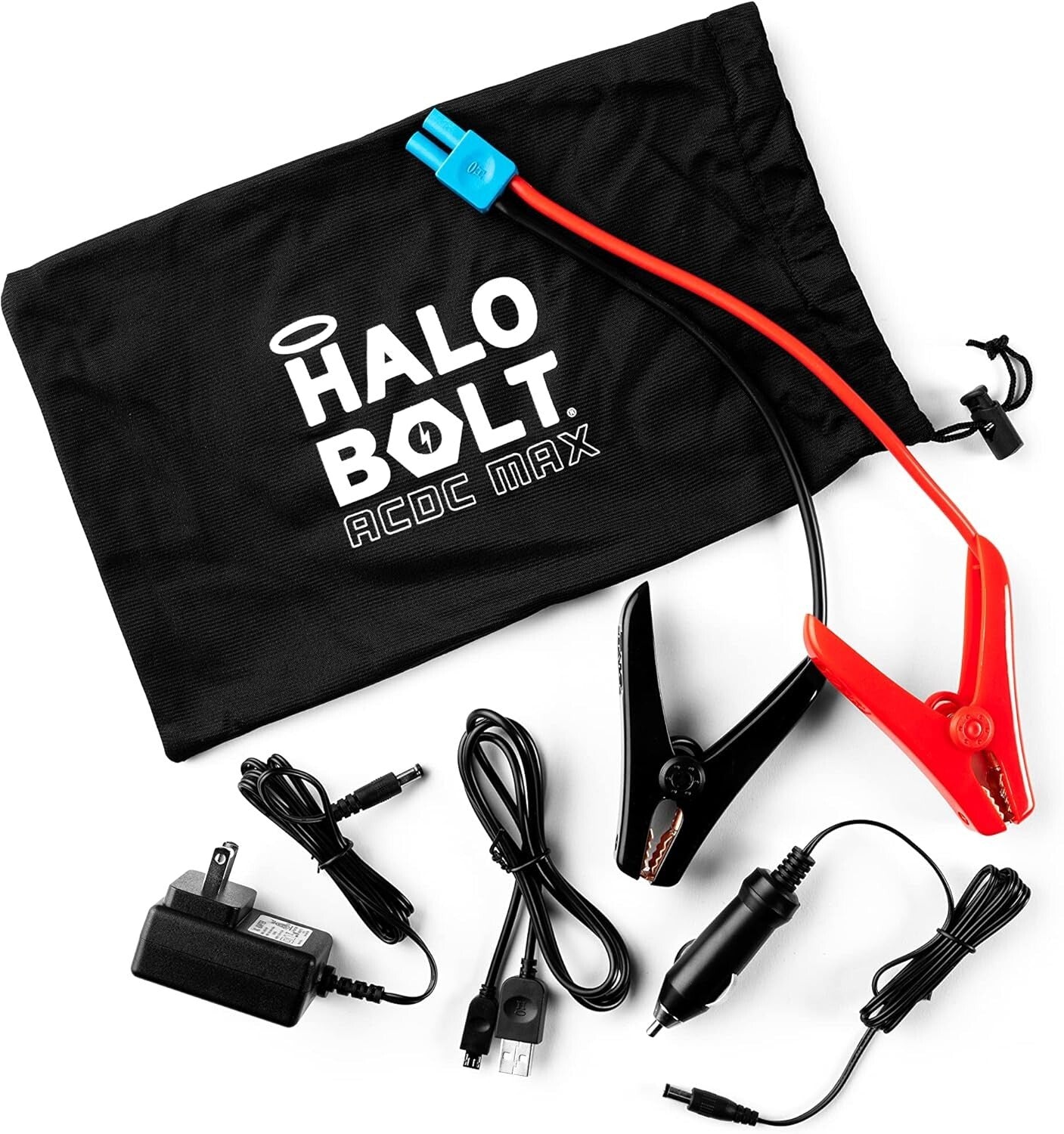 All-in-One Bolt ACDC Max 55500 mWh Portable Charger with Jump Starting Features