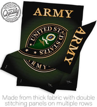 Load image into Gallery viewer, Elegant 28" x 40" Patriotic Veteran Garden Flag with Complete Mounting Kit