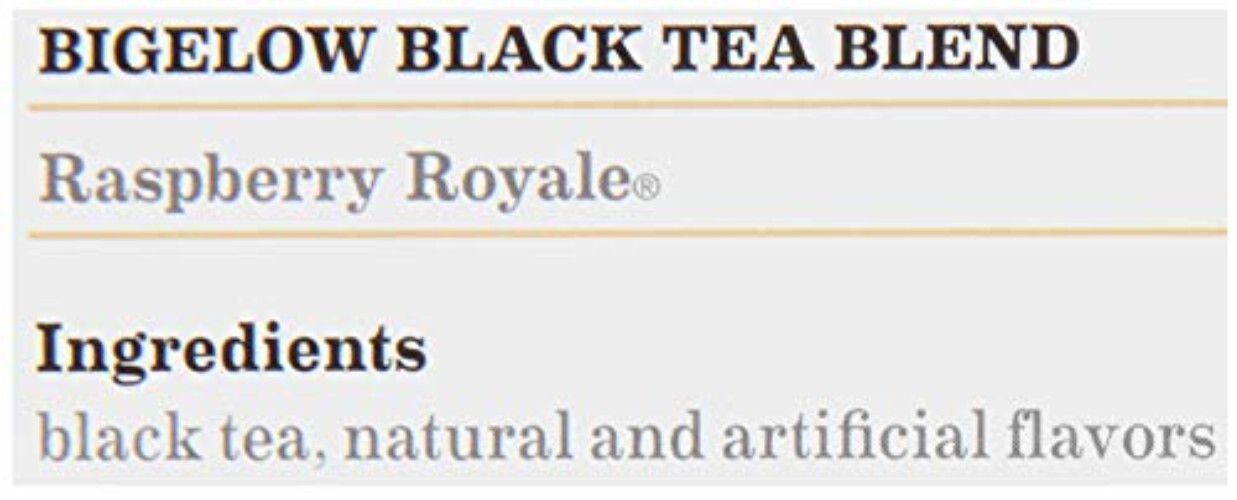 All-Natural Raspberry Royale Tea Bags - 28-Count, 6-Pack - Health-Promoting