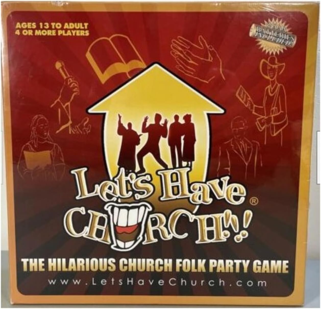 Engaging LET'S HAVE CHURCH!!! Card Game with Timer – Perfect for Gatherings