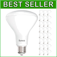 Load image into Gallery viewer, Long Life 11W Dimmable BR30 Indoor Flood Light Bulbs - 850 Lumens, 24 Pack