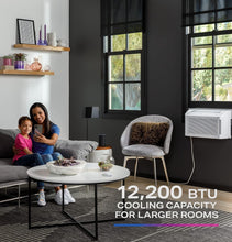 Load image into Gallery viewer, GE 12,200 BTU ClearView Window AC - Energy Efficient, Ultra Quiet &amp; WiFi Enabled