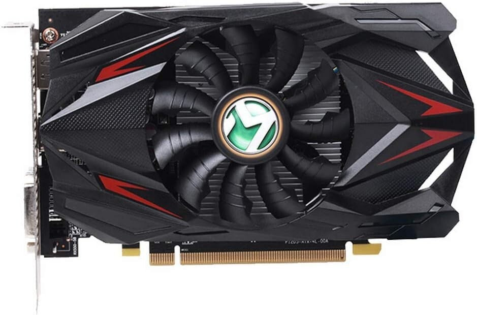 Efficient 4GB GDDR5 Graphics Card with DirectX 12 Support for Gaming & Editing