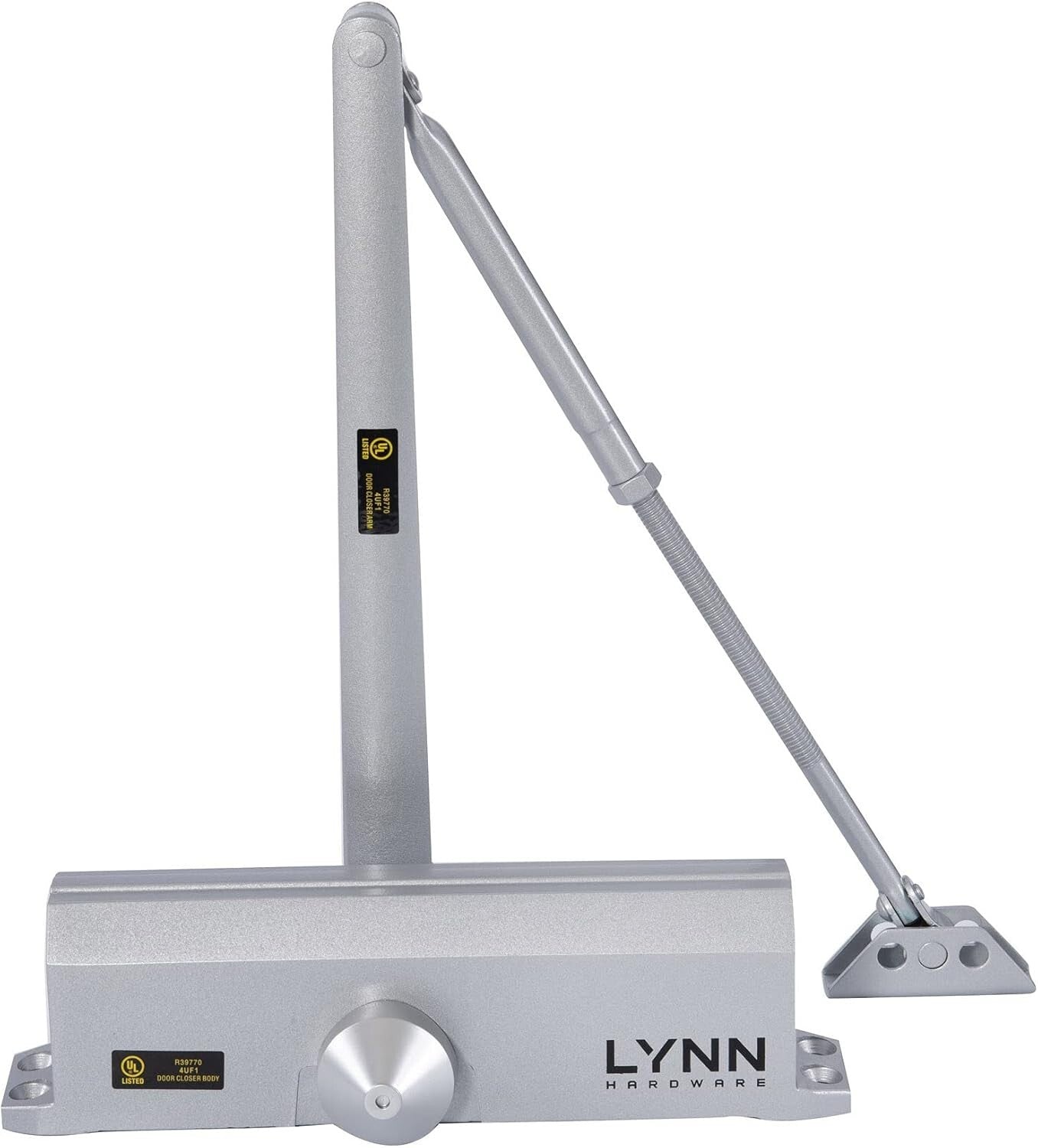 Durable Aluminum Door Closer for High-Traffic Areas - Fire Rated & Adjustable