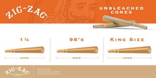 Load image into Gallery viewer, Authentic 900 Pack of Unbleached Pre-Rolled Cones with Packing Accessories
