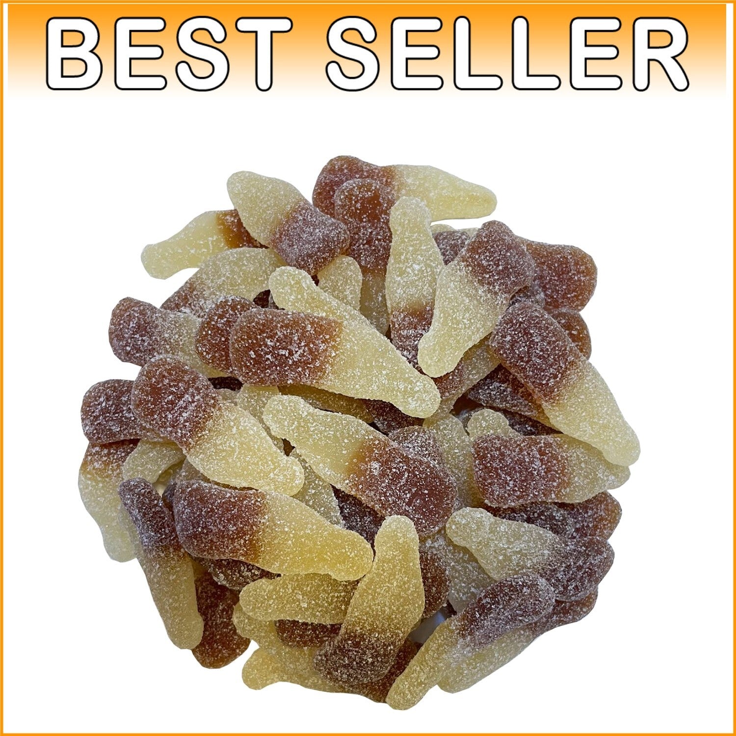 Classic Cola Bottle Gummy Candy, 5 Pounds - Perfect for Snacking & Sharing