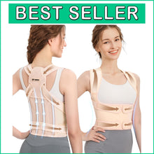 Load image into Gallery viewer, Breathable Mesh Posture Corrector with Support Rods - Ideal for Scoliosis Relief