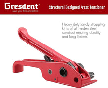 Load image into Gallery viewer, Multi-Purpose Manual Banding Tools - Red Polypropylene Strapping Set (2-Pack)