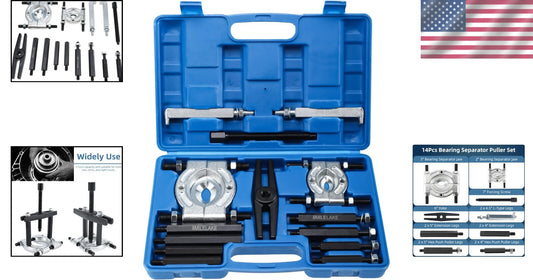 14PCS Heavy-Duty Bearing Separator Kit - 5 Tons Capacity for Automotive Repairs