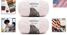 Load image into Gallery viewer, Versatile 2 Pack Super Bulky Chenille Yarn in Blush Pink - 220 Yards Each