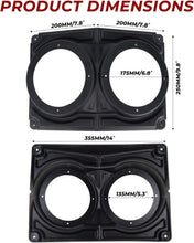 Load image into Gallery viewer, Universal Waterproof Speaker Pod for 6.5" Speakers - UTV Audio Enhancement