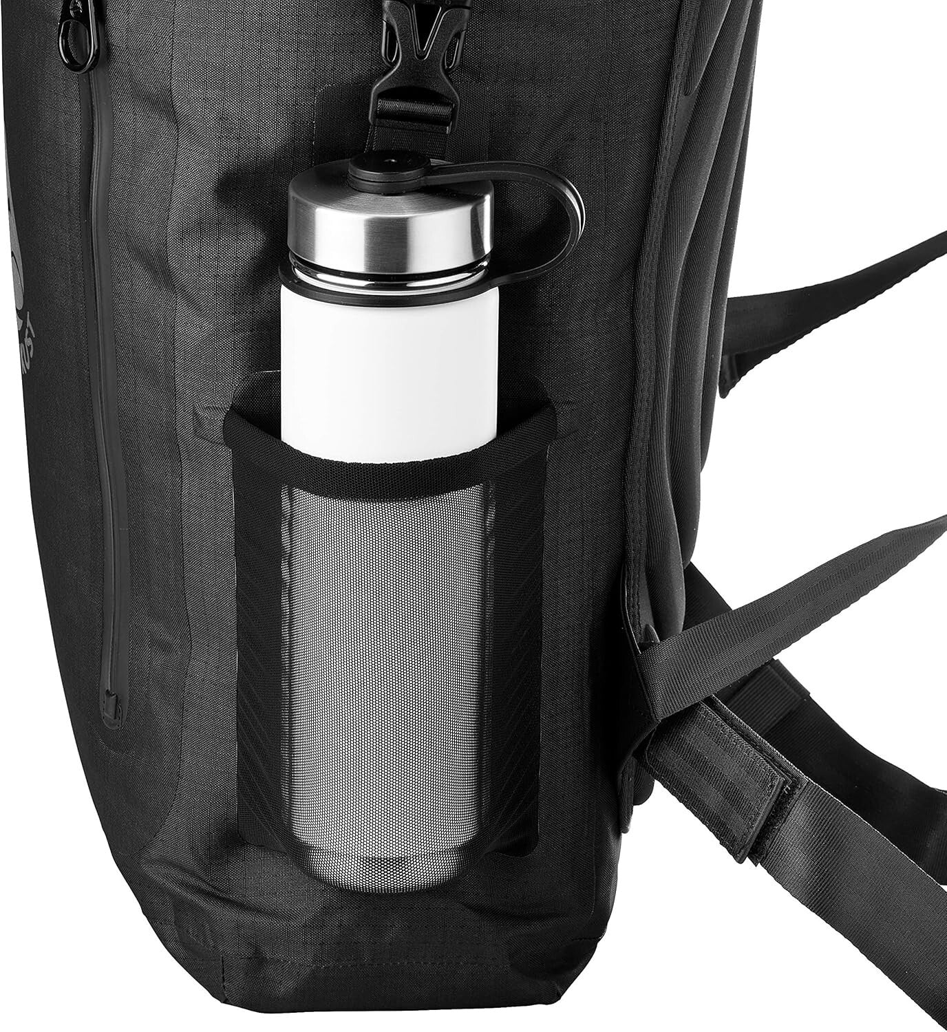 Adventure-Ready 35L Nylon Waterproof Backpack with Airtight Front Pocket