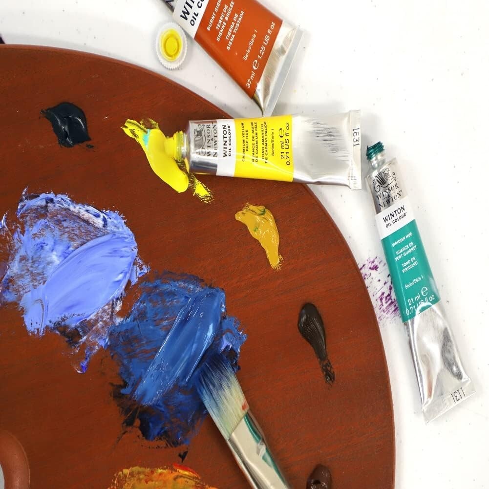 Winton Oil Paints - 10 x 1.25oz Bottles for Creative Expression, Great Coverage