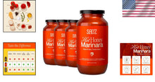 Load image into Gallery viewer, Hot Honey Marinara Pasta Sauce 25 Oz Jar 4-Pack - Sweet &amp; Spicy Gourmet Delight