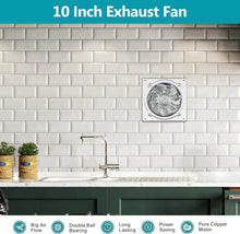 Load image into Gallery viewer, Water-Resistant 10-Inch Garage Exhaust Fan - Efficient Fume Extraction Solution
