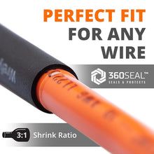 Load image into Gallery viewer, Professional Grade 3/4" Heat Shrink Tubing - 3:1 Ratio - 50ft for Insulation