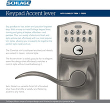 Load image into Gallery viewer, Innovative Keyless Entry Satin Nickel Lever Lock - Adjustable &amp; User-Friendly