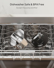 Load image into Gallery viewer, 3.2L Stainless Steel Cat Water Fountain with Double Filtration - Quiet &amp; Durable